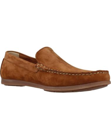 Halbschuhe für Herren FLUCHOS MOCASINES HOMBRE MODELO F1729 COLOR MARRON CUERO CUERO