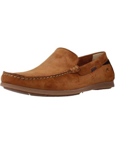 Halbschuhe für Herren FLUCHOS MOCASINES HOMBRE MODELO F1729 COLOR MARRON CUERO CUERO