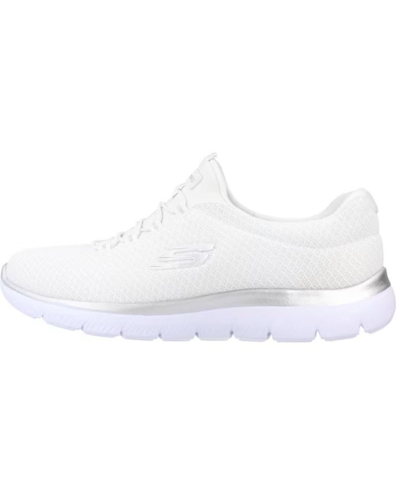 SKECHERS ZAPATILLAS SUMMITS PARA MUJER EN COLOR BLANCO