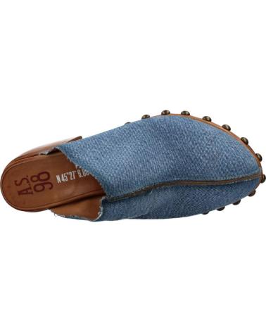 Zuecos de Mujer AS 98 B36101 AZUL