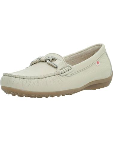Halbschuhe für Damen FLUCHOS MOCASINES MUJER MODELO F0804 COLOR BEIS HIELO HIELO