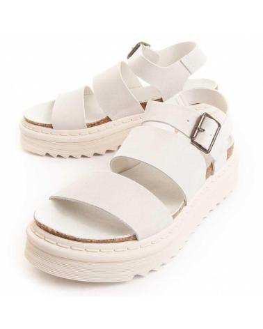 Sandalias de Mujer PURAPIEL MARTITA WHITE