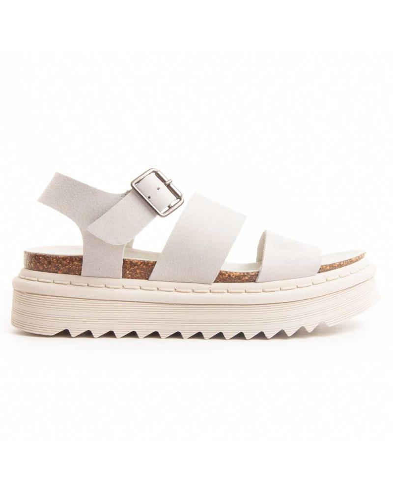Sandalias de Mujer PURAPIEL MARTITA WHITE