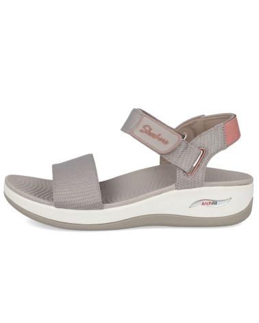 Sandali per Donna SKECHERS 163310 ARCH FIT SANDALIAS MUJE BEIG