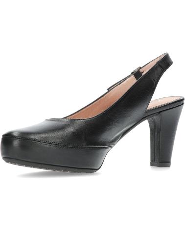 Zapatos de tacón de Mujer DORKING CALZADO DE TACON MEDIO-ALTO PARA MUJER MODELO BLESA D5833 NEGRO