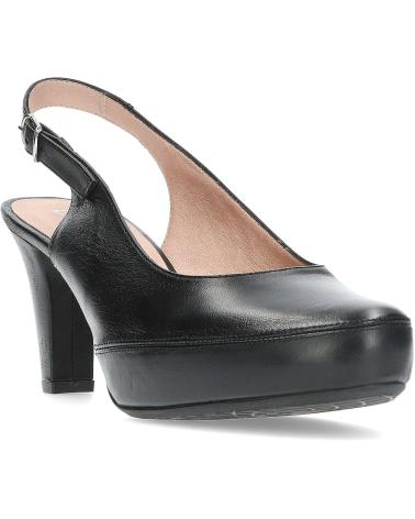 Zapatos de tacón de Mujer DORKING CALZADO DE TACON MEDIO-ALTO PARA MUJER MODELO BLESA D5833 NEGRO