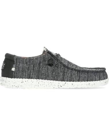 Zapatos de Hombre HEY DUDE MOCASINES DUDE WALLYSOX BLACK