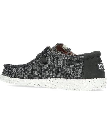 Zapatos de Hombre HEY DUDE MOCASINES DUDE WALLYSOX BLACK