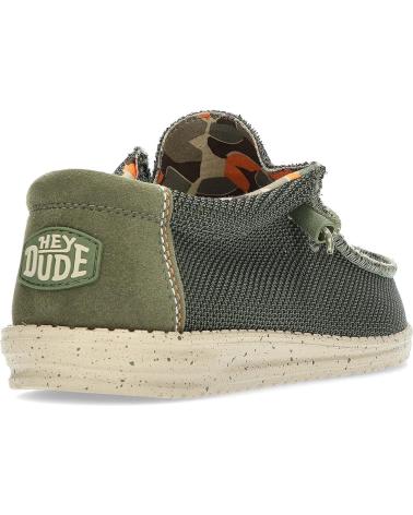 Zapatos de Hombre hey dude ZAPATILLA CASUAL DE LONA CON SUELA DE GOMA EVA PINE