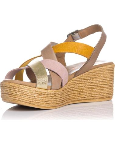 Sandalias de Mujer PORRONET 2964 SANDALIAS DE MUJER TAUPE PIEL TAUPE