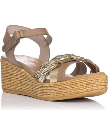 Sandalias de Mujer PORRONET CUNAS 2961 TAUPE MARRóN