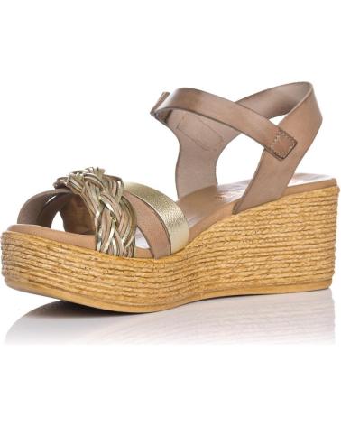 Sandalias de Mujer PORRONET CUNAS 2961 TAUPE MARRóN
