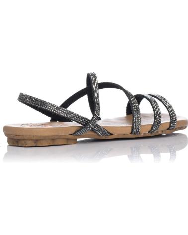 Sandalias de Mujer PORRONET SANDALIAS PLANAS 2913 PLOMO PLATEADO