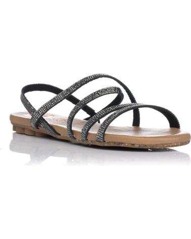 Sandalias de Mujer PORRONET SANDALIAS PLANAS 2913 PLOMO PLATEADO