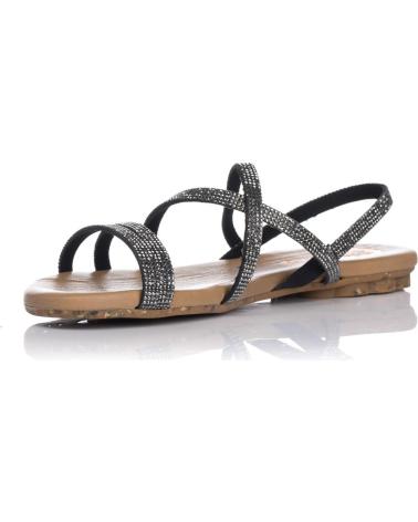 Sandalias de Mujer PORRONET SANDALIAS PLANAS 2913 PLOMO PLATEADO