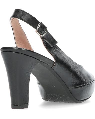 Zapatos de tacón de Mujer DORKING CALZADO DE TACON MEDIO-ALTO PARA MUJER MODELO BLESA D5833 NEGRO
