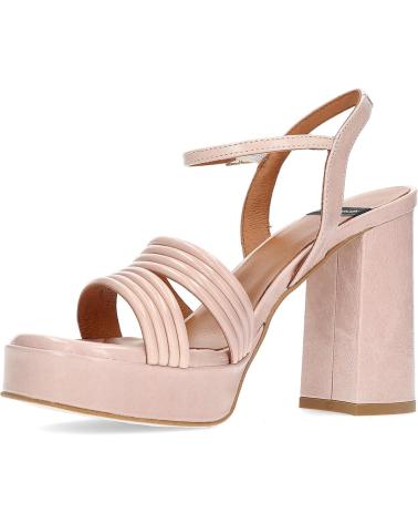 Sandalias de Mujer ANGEL ALARCON ZAPATOS CON TACON AMBER ROSA