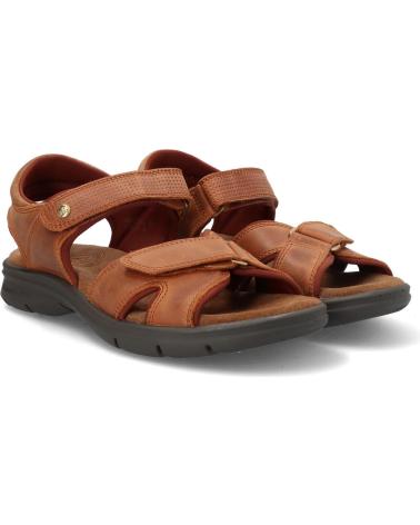 Sandalias de Hombre PANAMA JACK SANDALIAS HOMBRE MODELO SANDERS BASICSC4 COLOR MARRON CUERO CUERO