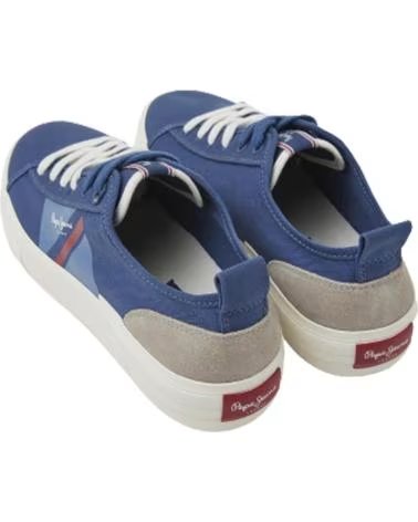 Sapatilhas de Homem PEPE JEANS ZAPATILLAS ALEEN FLAG PARA HOMBRE EN COLOR AZUL AZUL