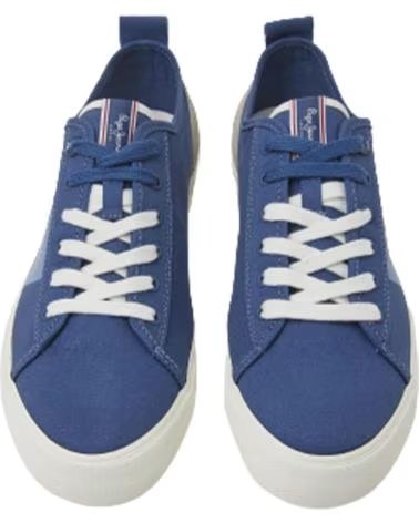 Sapatilhas de Homem PEPE JEANS ZAPATILLAS ALEEN FLAG PARA HOMBRE EN COLOR AZUL AZUL