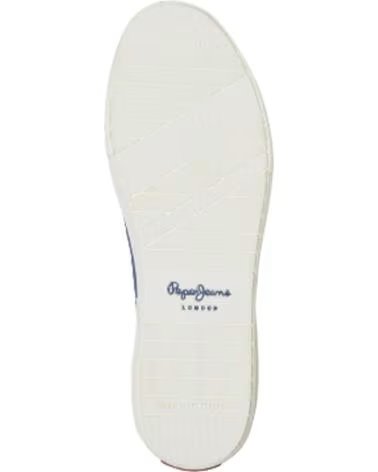 Sapatilhas de Homem PEPE JEANS ZAPATILLAS ALEEN FLAG PARA HOMBRE EN COLOR AZUL AZUL