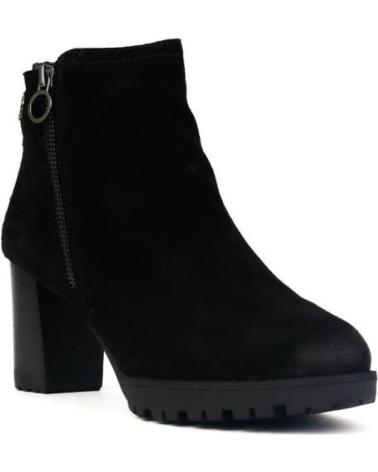 Botines de Mujer EL CABALLO BOTIN SENORA ANTE NEGROANTE NEGRO