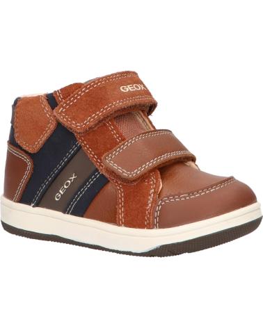 Stivaletti per Bambino GEOX B941LC 022AU B N FLICK C0947 BROWN