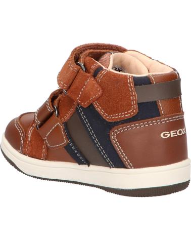 Stivaletti per Bambino GEOX B941LC 022AU B N FLICK C0947 BROWN