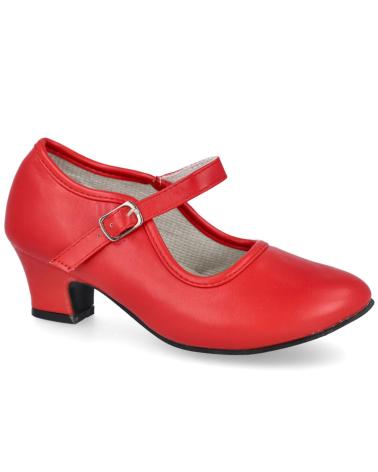 Zapatos de Niña l&r shoes AB-2 ZAPATOS FLAMENCA ROJO