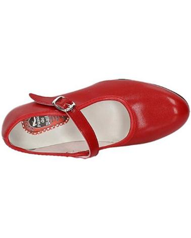Sapatos de Menina l&r shoes CREACIONES PASOS DE BAILE 15 ZAPATOS FLAMENCA ROJO