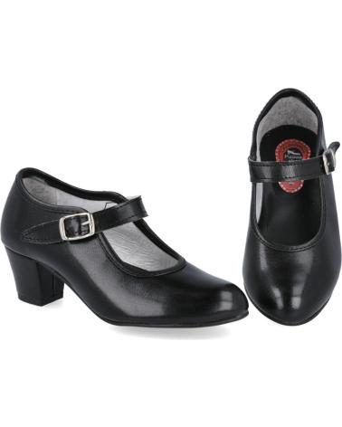 Schuhe für Mädchen l&r shoes CREACIONES PASOS DE BAILE 15 ZAPATOS F NEGRO