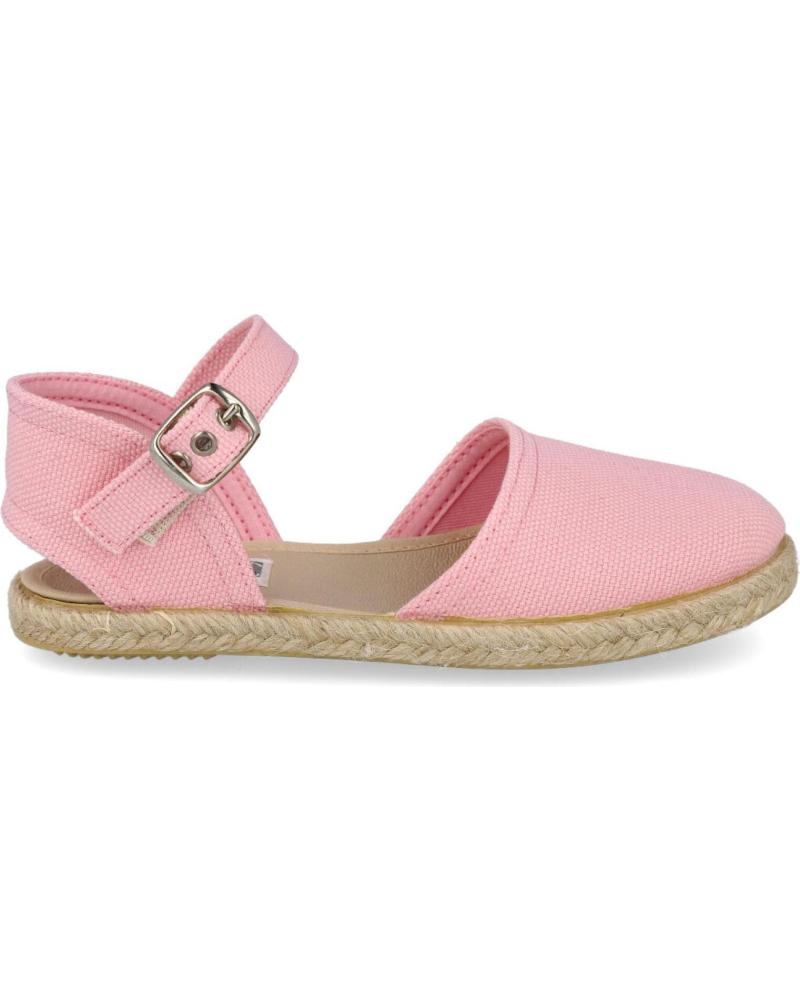 Zapatos de Niña ANDREA RUIZ SHOES 263-P ALPARGATAS YUTE ROSA