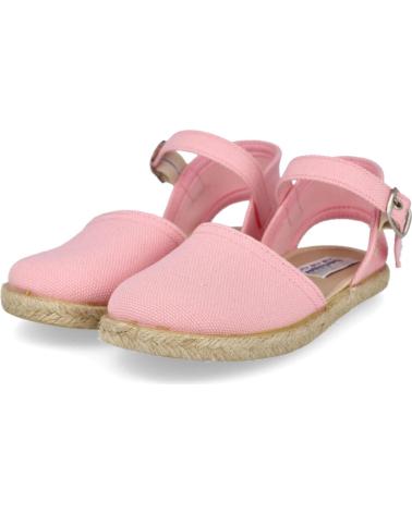 Zapatos de Niña ANDREA RUIZ SHOES 263-P ALPARGATAS YUTE ROSA