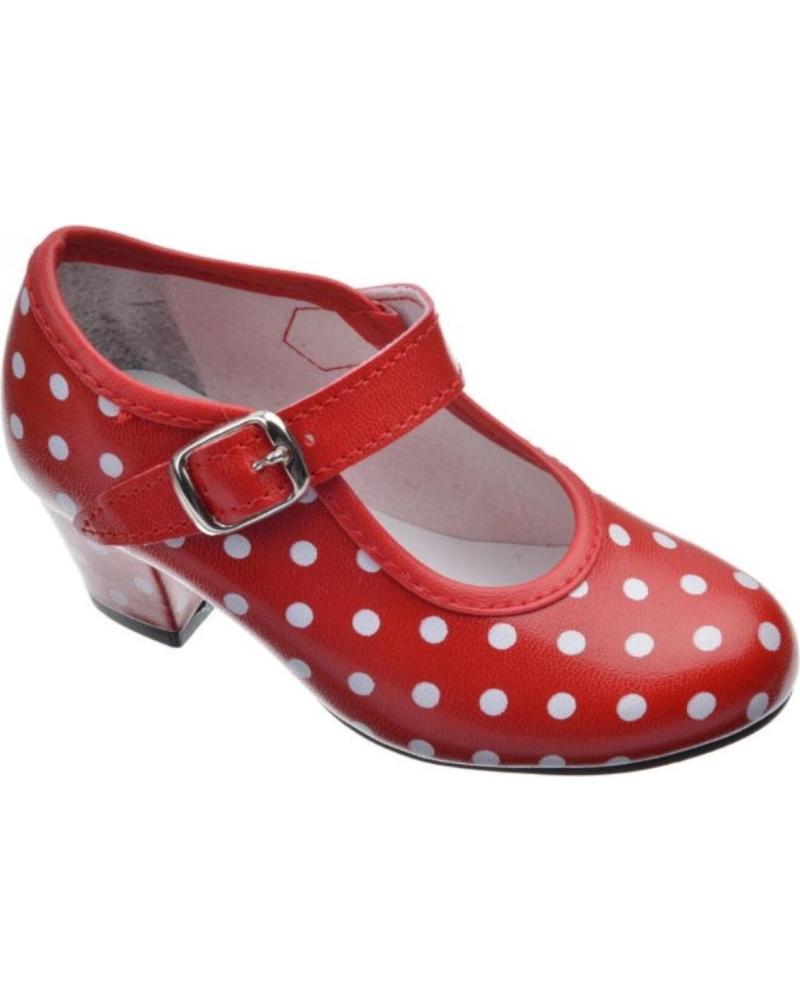 Zapatos de Niña PASOS DE BAILE CREACIONES - FLAMENCA LU ROJO