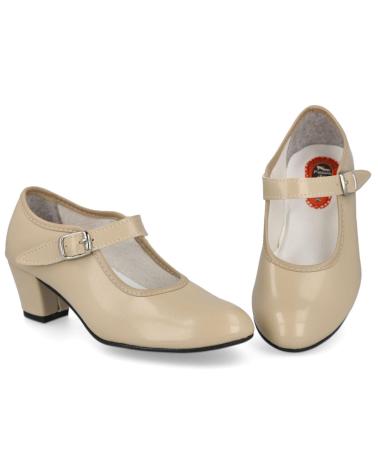 Schuhe für Mädchen bubble bobble CREACIONES PASOS DE BAILE 15 ZAPATOS F CARAMELO