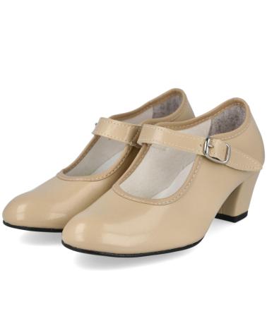Schuhe für Mädchen bubble bobble CREACIONES PASOS DE BAILE 15 ZAPATOS F CARAMELO
