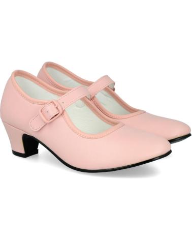 Schuhe für Mädchen BUBBLE BOBBLE 910-1 ZAPATOS DE FLAMENCA NINA ROSA