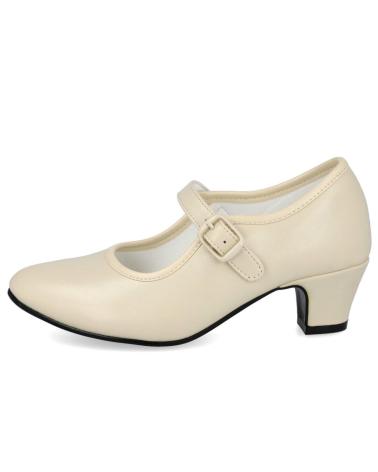 Sapatos de Menina BUBBLE BOBBLE 910-2 ZAPATOS FLAMENCA NINA BEIG