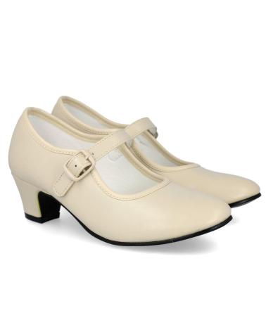 Sapatos de Menina BUBBLE BOBBLE 910-2 ZAPATOS FLAMENCA NINA BEIG