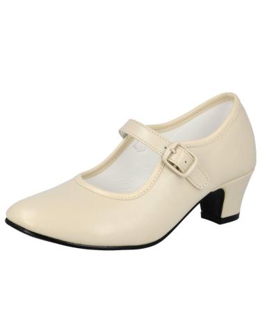 Scarpe per Bambina BUBBLE BOBBLE 910-2 ZAPATOS FLAMENCA NINA BEIG