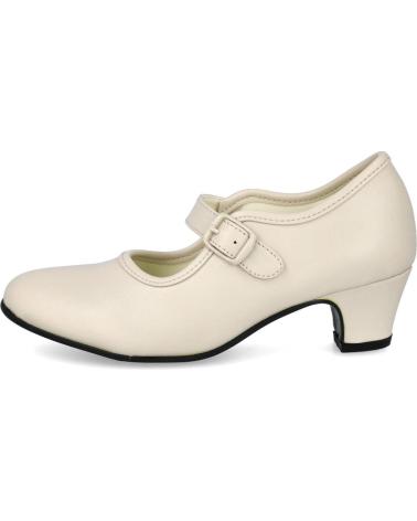 Scarpe per Bambina BUBBLE BOBBLE 910-3 ZAPATOS FLAMENCA NINA CRUDO