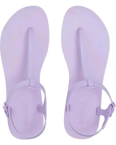 Sandales pour Femme ECOALF CHANCLAS LYAHALF SANDALS LILAC