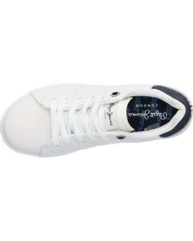 Zapatillas deporte pour Femme et Fille et Garçon PEPE JEANS PBS30388 BROMPTON 800 WHITE