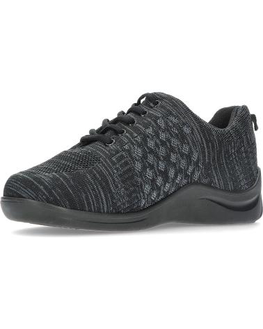 Deportivas de Mujer y Niña CALZAMEDI ZAPATILLAS ORTOPEDICAS MUJER 0752 NEGRO