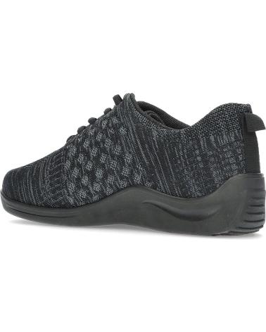 Deportivas de Mujer y Niña CALZAMEDI ZAPATILLAS ORTOPEDICAS MUJER 0752 NEGRO