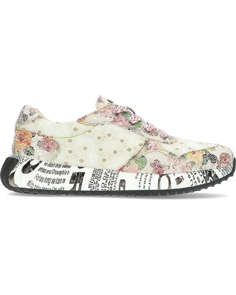 Deportivas de Mujer LAURA VITA ZAPATILLAS BURTON05 FLORALBEIGE