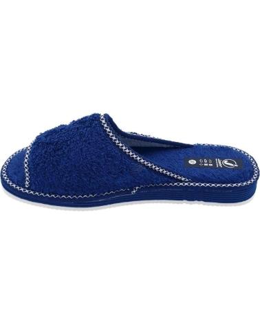 Calzado de casa de Mujer JAVER ZAPATILLAS PRIMAVERA-VERANO TOALLA VARIOS 213 MARINO