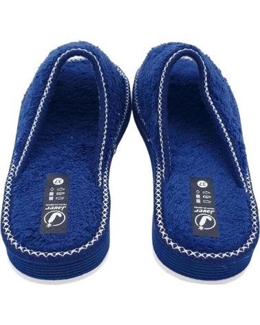 Calzado de casa de Mujer JAVER ZAPATILLAS PRIMAVERA-VERANO TOALLA VARIOS 213 MARINO