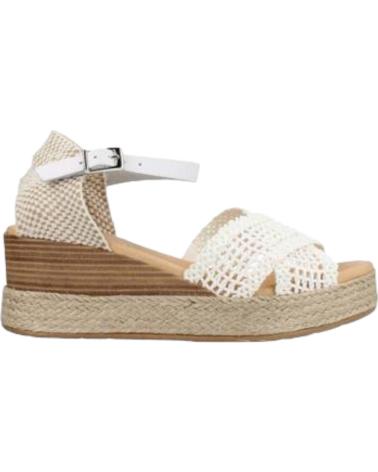 Woman Sandals PITILLOS 5243P BLANCO