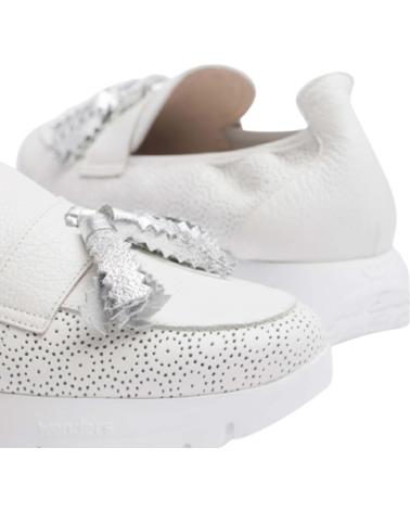 Mocassins pour Femme WONDERS ZAPATO A-2445 OFF PLATA